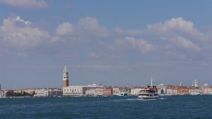 Blick auf Venedig vom Canale di San Nicolo