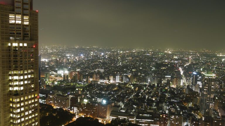 Ausblick vom Shinjuku Sumitomo-Building