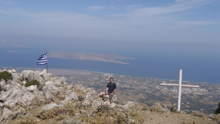 Ausblick vom Dikeos-Gipfel