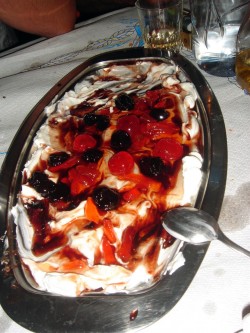 Griechisches Joghurtdessert
