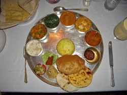 Indisches Abendessen