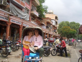 Rikschafahrt, Jaipur
