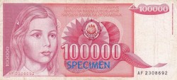 Jugoslawische Dinar YUM
