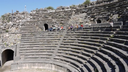 Umm Qais im Dreiländereck