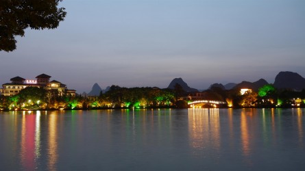 Abendspaziergang in Guilin