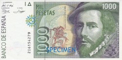 Spanische Peseta ESP