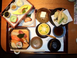 Japanisches Abendmenü, Tokyo