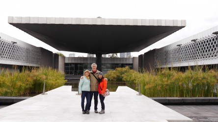 Tourstart im Nationalmuseum für Anthropologie