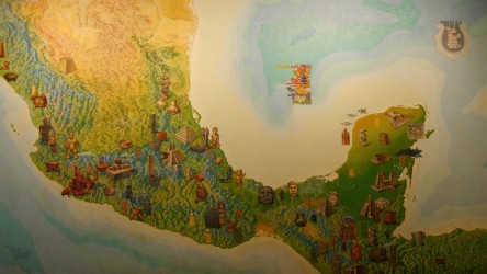 Alte Mexiko-Karte © Nationalmuseum für Anthropologie