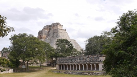 Uxmal, ehemals eine große und kulturell bedeutende Stadt der Maya