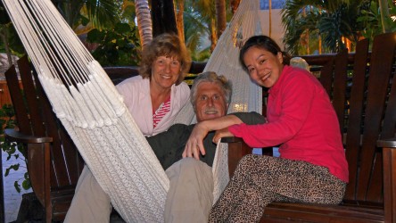 Urlaub zu Ende, letzter Abend vor Heimflug