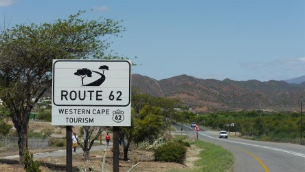 Auf der Route 62 nach Outshoorn