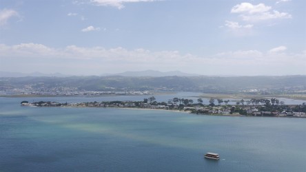 Blick auf die Lagune von Knysna
