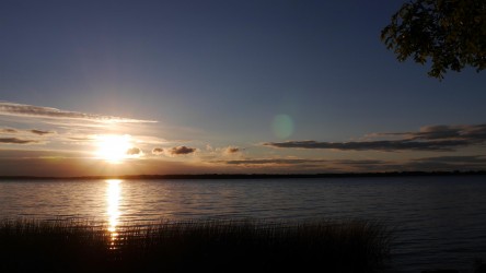 Abendstimmung am Lough Derg, Terryglass