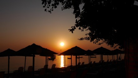 Sonnenaufgang am Strand