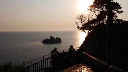 Ausblick vom Kloster, Paleokastritsa