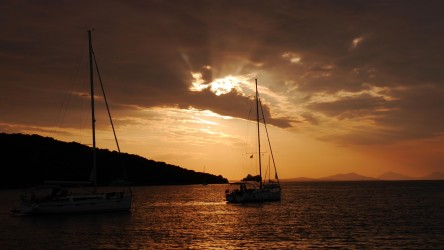Abendspaziergang, Syvota
