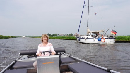 Am Prinzess Margriet Kanal zurück nach Grou