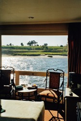 Blick aus unserer Kabine