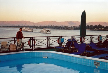 Abendstimmung an Bord