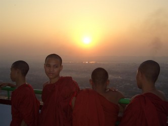 Sunset @ Manadalay Hill Sunset am Manadalay Hill