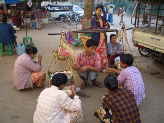 Mandalay market Mandalay Markt