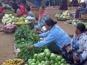 Nyaung Oo Markt, Bagan Nyaung Oo Markt, Bagan