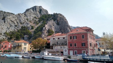 Omiš mit Festung