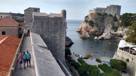 Rundgang auf Dubrovniker Stadtmauer