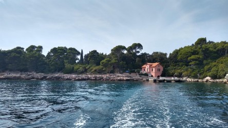 Abfahrt von Insel Lokrum