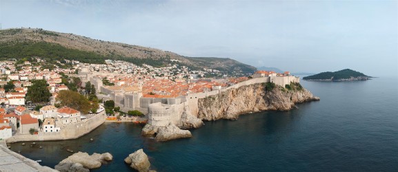 Dubrovnik, von Festung Lovrijenac