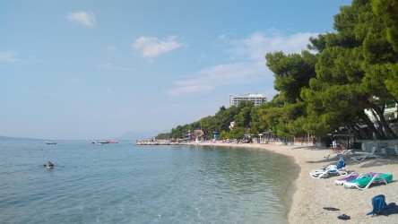 Am Strand in Makarska