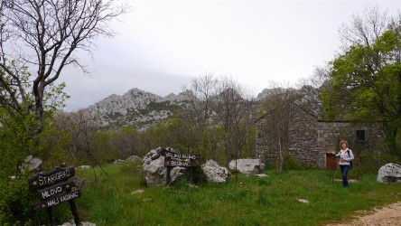 Veliki Vaganac, Aufstieg zu Veliko Rujno Hochebene