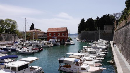 Kleiner Hafen bei Porta Terraferma, Zadar