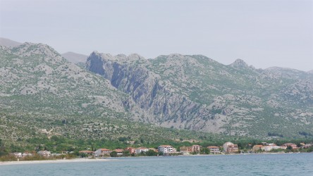 Blick auf Seline und die Mala Paklenica Schlucht