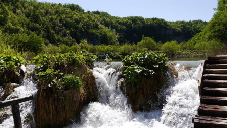 Am Weg zum großen Wasserfall, untere Seen