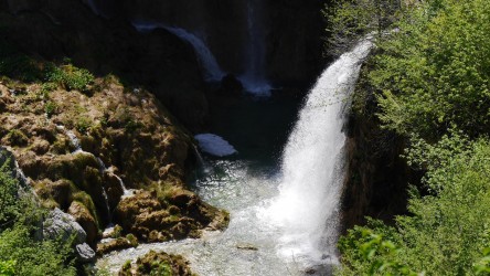 Wasserfall, Untere Seen