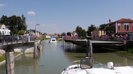 Drehbrücke am Brenta-Kanal