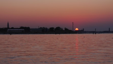 Sunset bei der Trattoria alle Vignole