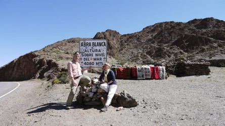 Abra Blanca Pass, 4.080 m