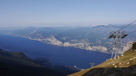 Auffahrt auf den Monte Baldo