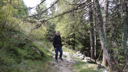 Abstieg vom Monte Baldo