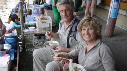 Lunchtime am Damnoen Saduak Floating Market