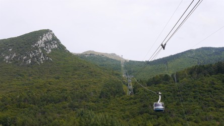 Abstieg vom Monte Baldo
