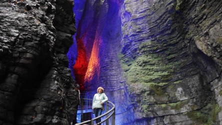 Cascata Varone, Tenno bei Riva