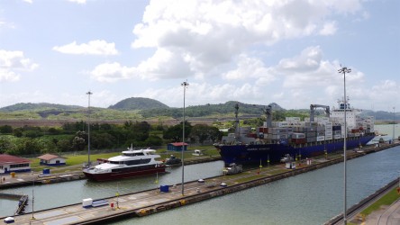 Centro de Visitantes, Miraflores Schleusen
