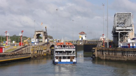 Durchfahrt Miraflores Schleusen