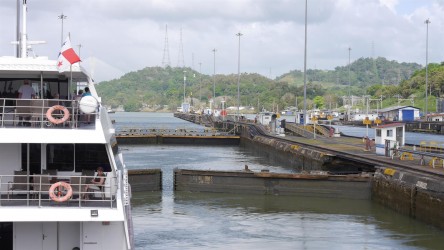 In der Pedro Miguel Schleuse