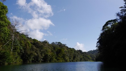 Einbaumfahrt, Río Pequeni