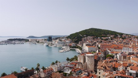 Blick vom Glockenturm, Split